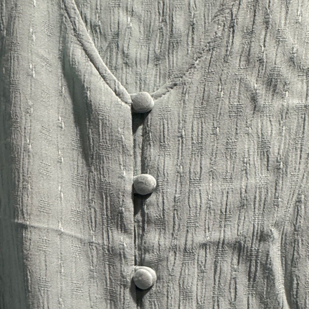 1. State Light Green Button-Down Blouse - Picture 3 of 9